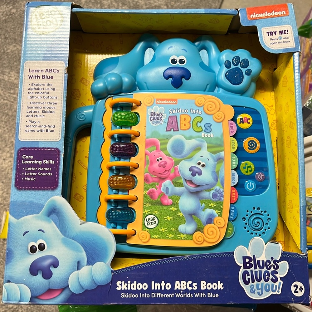 Skidoo into ABCs Book - Blues Clues and you!